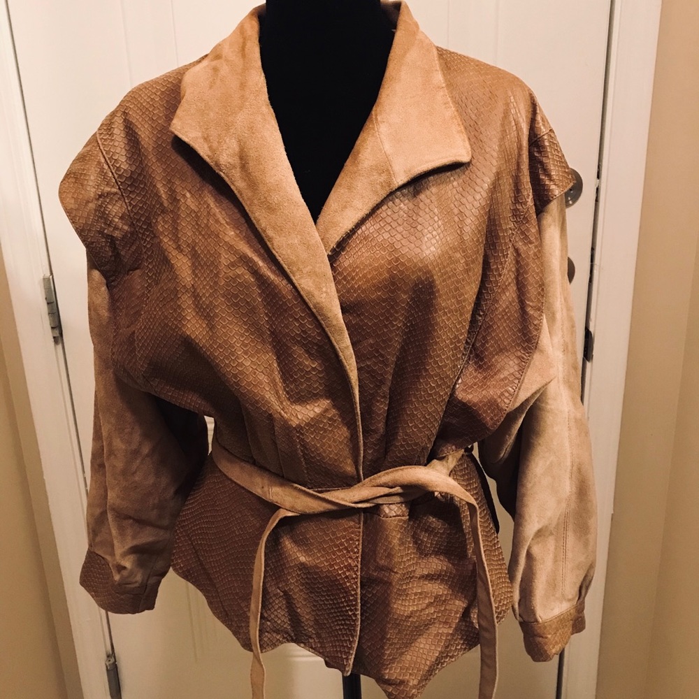 Berman’s Vintage Butterfly Learher Jacket